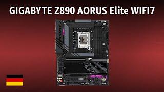 Mainboard GIGABYTE Z890 AORUS Elite WIFI7 | TEST | Deutsch