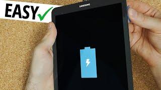 How to fix empty battery not charging on Samsung Galaxy Tab screen (SM-T585, A6/A10.1 and more)