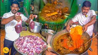 Patna Most Viral Laxman Bhai Ki Bihari Style Khasi Kadai Mutton Thali Rs. 130/- l Patna Food Tour