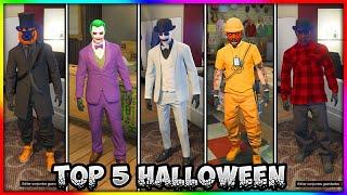 HALLOWEEN OUTFITS WITHOUT LOSING ANYTHING TOP MODED OUTFITS - MODDED OUTFIT GTA 5 ONLINE