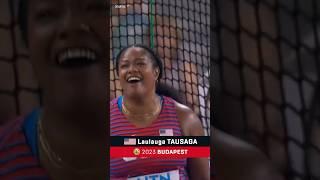  #athletics -  Laulauga Tausaga - United States - #worldathleticschamps