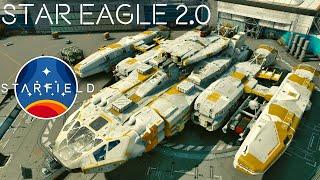 Star Eagle 2.0 Class C No Ladders Ship Build - STARFIELD Ship Design Customization & Upgrades