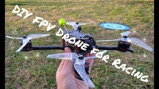 Сборка бюджетного гоночного квадрокоптера своими руками  DIY FPV Drone