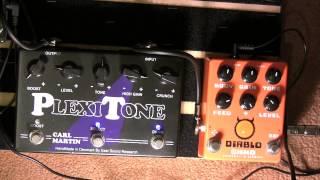 Okko Diablo Gain Plus Vs Carl Martin Plexitone Distortion Pedal Demo