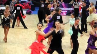 "Moscow International Open 2015", Evtushenko Alexander, Kovalchuk Anastasia. Cha-cha-cha.