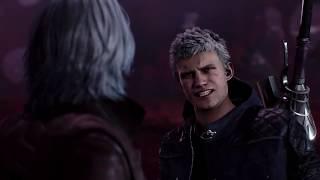 Неро узнает, что Вергилий его отец   Devil May Cry 5