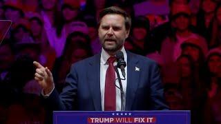 JD Vance full speech at rally in Madison Square Garden (Oct. 27, 2024)