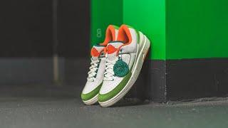 Titan x Air Jordan 2 Retro Low SP "Sail / Safety Orange / Chlorophyll": Review & On-Feet