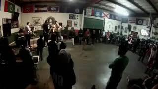 Santa gets in fight at hardcore show