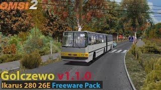 Omsi 2: New Ikarus 280 26E Free Bus Pack + Download Link | Golczewo v1.1.0 - Line 15