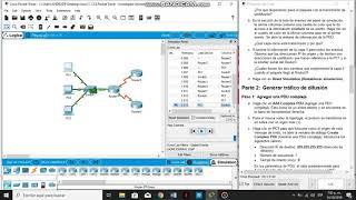 7 1 3 8 Packet Tracer   Investigate Unicast, Broadcast, and Multicast Traffic