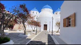 ️️ САНТОРИНИ Черный Пляж в Перисса и обзор ресторана на пляже Santorini Perissa Black Beach ️️