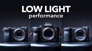 Sony ISO in LOW LIGHT a6600 vs a6400 vs a7iii - 4K