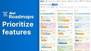 Aha! Roadmaps | Features overview