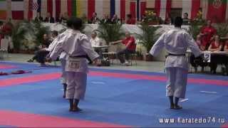 JKA Karate 2013 European Championships Team Kata Junior Male Final