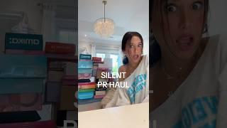 SILENT PR HAUL!#prhaul #pr#unboxing #viral #fyp #relatable #makeup #sephora #haul #asmr #trend #fy