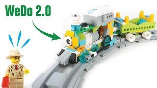 LEGO Wedo 2.0 Smart Train: No minifigure will be left at the station!