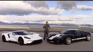 2017 Ford GT vs. 2005 Ford GT: First Comparison Test!