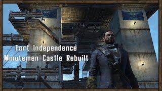 CASTLE'S WALLS FIXED! Fallout 4 Base Building | SurrealBeliefs