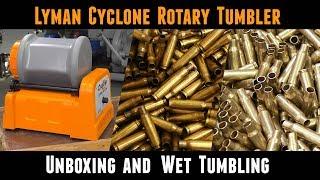 Lyman Cyclone Stainless Steel Rotary Case Tumbler: From Unboxing to Wet Tumbling Brass