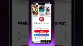 How to Create on Pinterest account Png kaise download kaise kare #shorts #dneditor