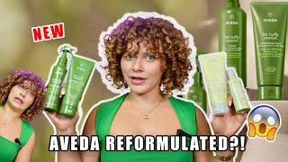 I TESTED AVEDA'S NEW BE CURLY ADVANCED LINE FOR 4 MONTHS...let's talk about it