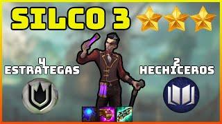 SILCO 3 ESTRELLAS 4 ESTRATEGAS Y 2 HECHICEROS en TFT SET 9.5 | TFT SET 9.5 en Español