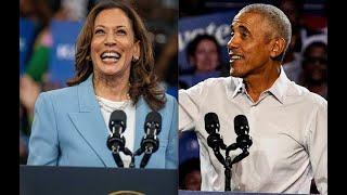 LIVE: Obama, Springsteen & Kamala Harris hold first JOINT rally in Atlanta