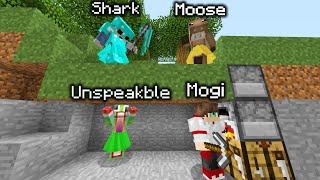 Minecraft Minehunt 2v2 | ft. Unspeakable Moose and Shark