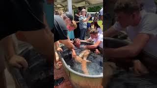 DEMONS   MANIFEST during water baptism!! - REACTION #jesus #bible #demons #christianity