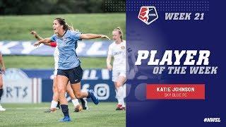 Week 21 Player of the Week | Katie Johnson, Sky Blue FC