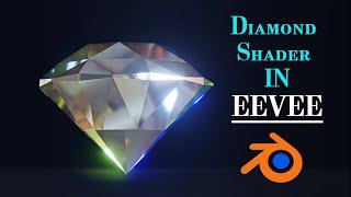 Making Awesome Diamond Shader in Eevee - Blender Tutorial