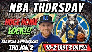 NBA Picks Today Thursday 1/2/2025 | Free NBA Best Bets, Predictions & Player Props