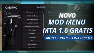 NOVO MOD MENU MTA:SA [1.6] INJETAVEL TOTALMENTE GRATIS!!