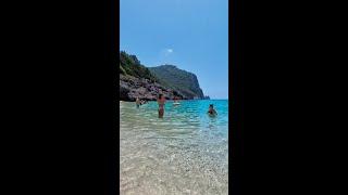 DAMLATAS BEACH  TURKEY   ALANYA BEACH WALK  4K  #sorts