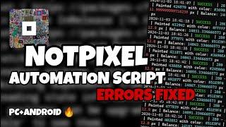 Not Pixel Automation Script For Android & PC [ERRORS FIXED] - NEW Template + x3 Points Feature!