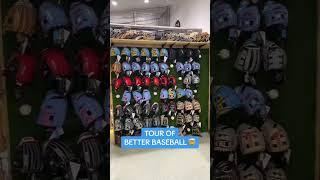 TOUR OF THE CRAZIEST BASEBALL STORE IN THE COUNTRY BETTER BASEBALL  #baseball #tour #perfectgame