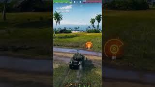 Вот что будет если выстрелить в САМОЛЕТ на карте Устричный Залив в World of Tanks