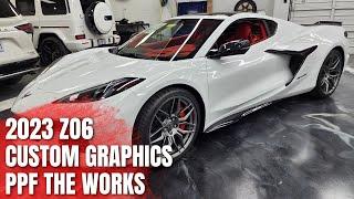 2023 Corvette ZO6, CUSTOM GRAPHICS AND PPF!