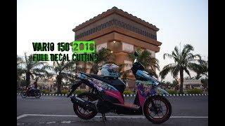 VARIO 150 2018 MODIFIKASI DECAL FULL CUTTING || JUNNA ABIMANNYOUU