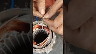 MI cooler motor winding& fitting #shorts #viralvideo #motarwainding #works #electronic