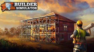 BUILDER SIMULATOR #:01 Die Ersten Aufträge als Häuslebauer | Hausbau Simulator [Contracts]