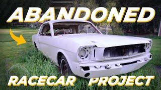 My next Racecar: an ABANDONED 1965 Ford Mustang - Will It Start?  EP 1 TransAm Mustang