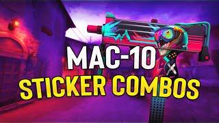 Best MAC-10 Sticker Combos - CSGO