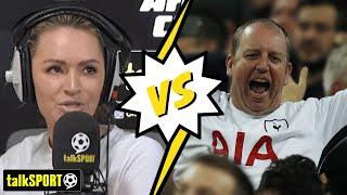 TOP LEVEL S***HOUSERY!  This Tottenham Fan VS Laura Woods Is ICONIC! 