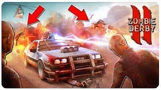 Zombie Driver takes on Road of the Undead! | Zombie Derby 2 Gameplay (PC Mobile)