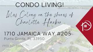 REMODELED FLORIDA WATERFRONT CONDO!! 1710 Jamaica WAY #205, Punta Gorda, FL 33950