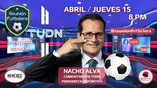 NACHO ALVA EN REUNIÓN FUTBOLERA