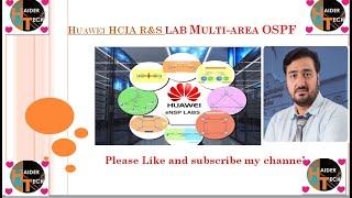 OSPF Multi-Area Configuration in Huawei Router