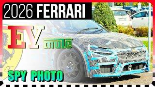 SPY SHOTS: 2026 Ferrari F244 #EV Mule ‍